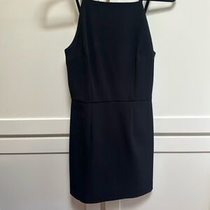 Mini black dress